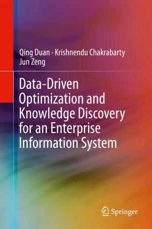 Cover of the book Data-Driven Optimization and Knowledge Discovery for an Enterprise Information System by Alexander Piel