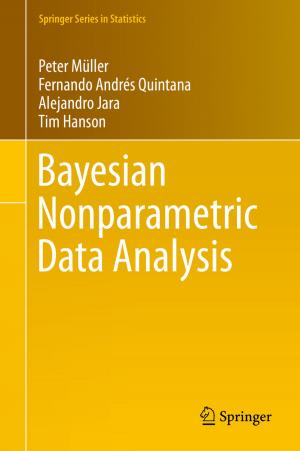 Cover of the book Bayesian Nonparametric Data Analysis by Marko Novak