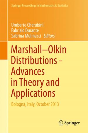 Cover of the book Marshall Olkin Distributions - Advances in Theory and Applications by Sriraam Natarajan, Kristian Kersting, Tushar Khot, Jude Shavlik