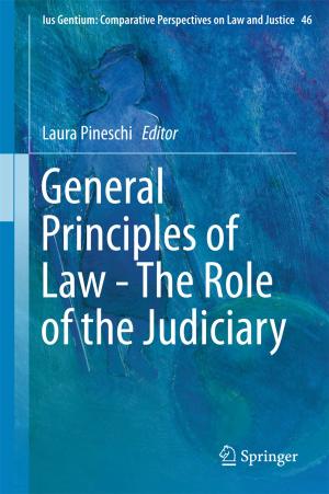 Cover of the book General Principles of Law - The Role of the Judiciary by Mathias Soeken, Rolf Drechsler