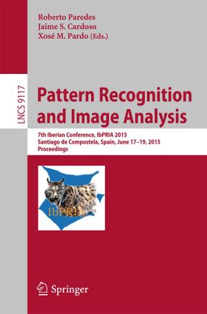 Cover of the book Pattern Recognition and Image Analysis by Shanmuganathan Rajasekar, Miguel A. F. Sanjuan