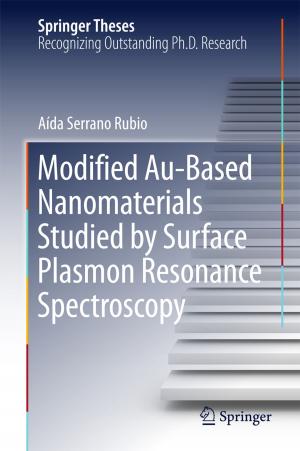 Cover of the book Modified Au-Based Nanomaterials Studied by Surface Plasmon Resonance Spectroscopy by Frederick A. Leve, Brian J. Hamilton, Mason A. Peck