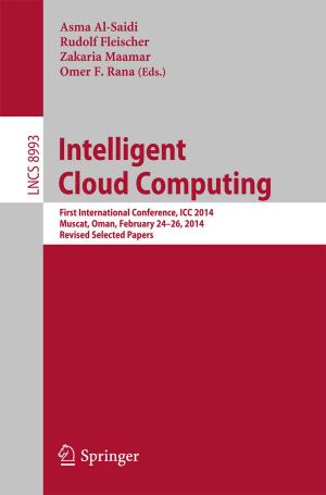 Cover of the book Intelligent Cloud Computing by M. Tamilselvi, H. Abdul Jaffar Ali