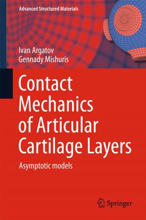 Cover of the book Contact Mechanics of Articular Cartilage Layers by R. Venkata Rao