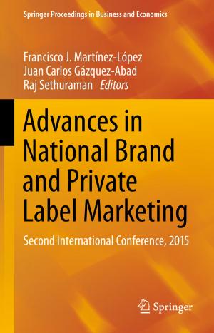 Cover of the book Advances in National Brand and Private Label Marketing by Alexander J. Zaslavski