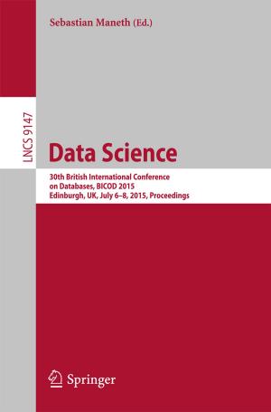 Cover of the book Data Science by Bernhard Bachmann