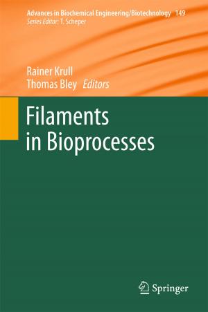 Cover of the book Filaments in Bioprocesses by Michael F. Modest, Daniel C. Haworth