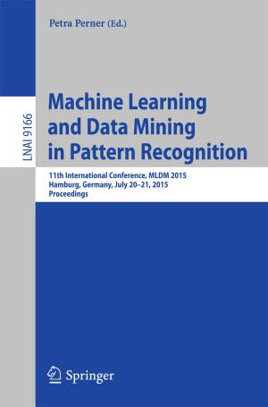 Cover of Machine Learning and Data Mining in Pattern Recognition