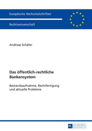 Cover of the book Das oeffentlich-rechtliche Bankensystem by Missionné François
