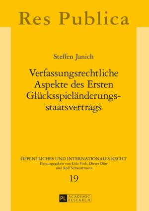 Cover of the book Verfassungsrechtliche Aspekte des Ersten Gluecksspielaenderungsstaatsvertrags by Irmengard Rauch