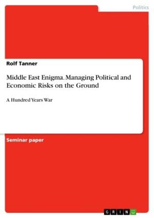 Cover of the book Middle East Enigma. Managing Political and Economic Risks on the Ground by Alexander Reden