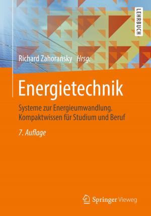 Cover of the book Energietechnik by Bernd Luderer, Karl-Heinz Eger, Dana Uhlig