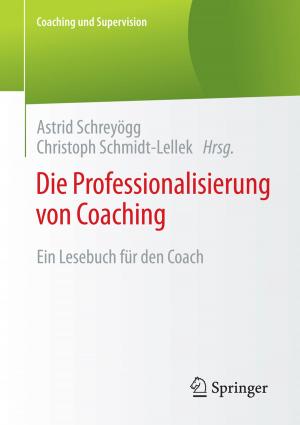 Cover of the book Die Professionalisierung von Coaching by Jörg Reinnarth, Claus Schuster, Jan Möllendorf, André Lutz, Peter Buchenau