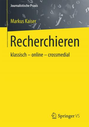 Cover of the book Recherchieren by Christian Glaser