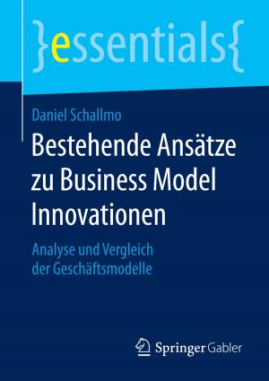 Cover of the book Bestehende Ansätze zu Business Model Innovationen by Susanne Schnell