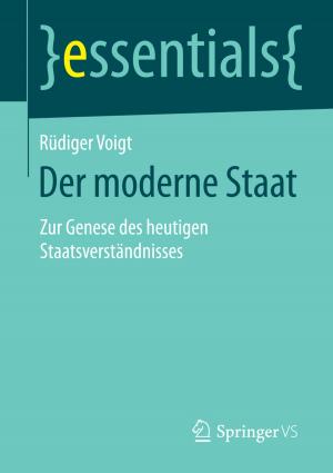 Cover of the book Der moderne Staat by Marcel Schütz, Heinke Röbken