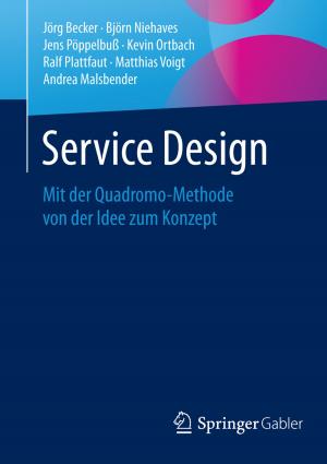 Cover of the book Service Design by Peter Postinett, Frederic Adler, Jürgen Schmitt