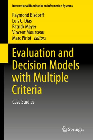 Cover of the book Evaluation and Decision Models with Multiple Criteria by M. Simon, F. Pinet, M. Amiel, A. Rubet, J.-C. Froment