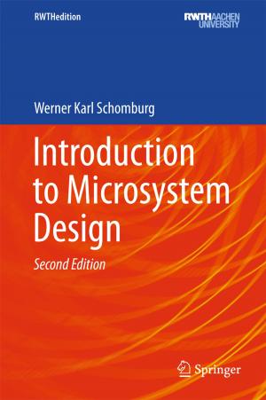 Cover of the book Introduction to Microsystem Design by Jacob Benesty, Jingdong Chen