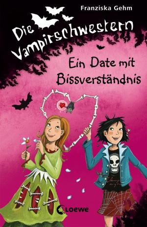 Book cover of Die Vampirschwestern 10 - Ein Date mit Bissverständnis