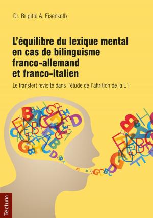Cover of the book L'équilibre du lexique mental en cas de bilinguisme franco-allemand et franco-italien by Gunar Sonntag
