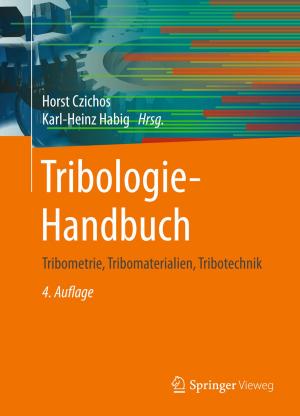 Cover of the book Tribologie-Handbuch by Christian Synwoldt