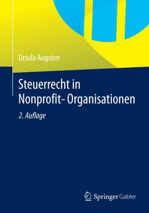 Cover of the book Steuerrecht in Nonprofit-Organisationen by Detlef Esslinger, Wolf Schneider