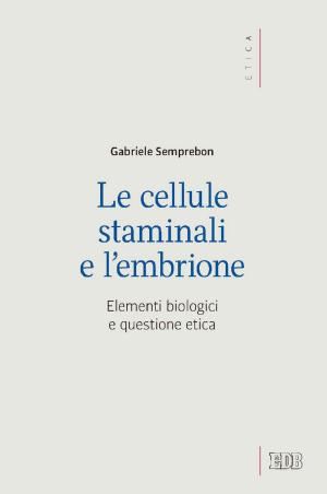 Book cover of Le cellule staminali e l'embrione