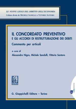 Cover of the book Il concordato preventivo e gli accordi di ristrutturazione per debiti by Beniamino Caravita Di Toritto