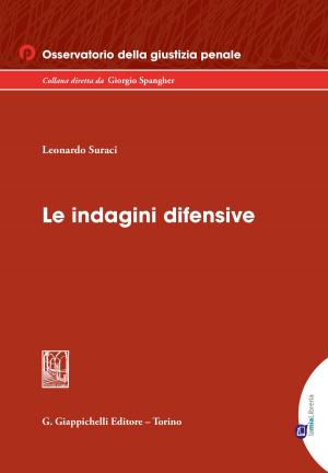 Cover of the book Le indagini difensive by Enrico Mezzetti, Daniele Piva, Francesco Mucciarelli
