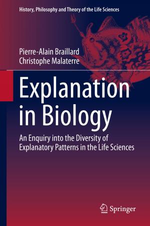 Book cover of Explanation in Biology