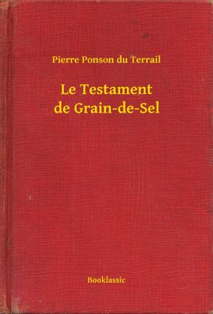 Cover of the book Le Testament de Grain-de-Sel by Rodolphe Töpffer