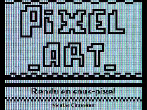 Cover of the book Pixel art by Nicolas CHAMBON, Crea-ture