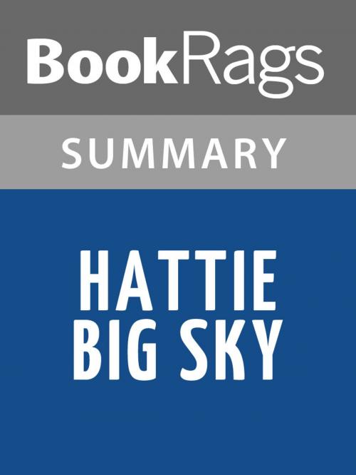 Cover of the book Hattie Big Sky by Kirby Larson Summary & Study Guide by BookRags, BookRags