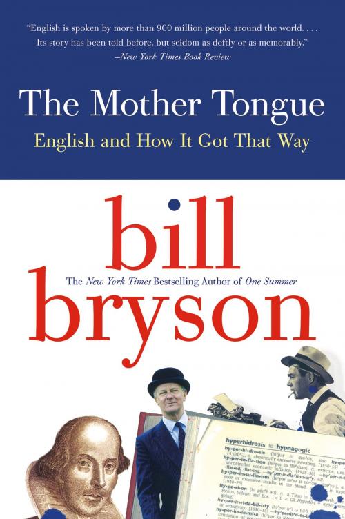Cover of the book The Mother Tongue by Bill Bryson, William Morrow Paperbacks