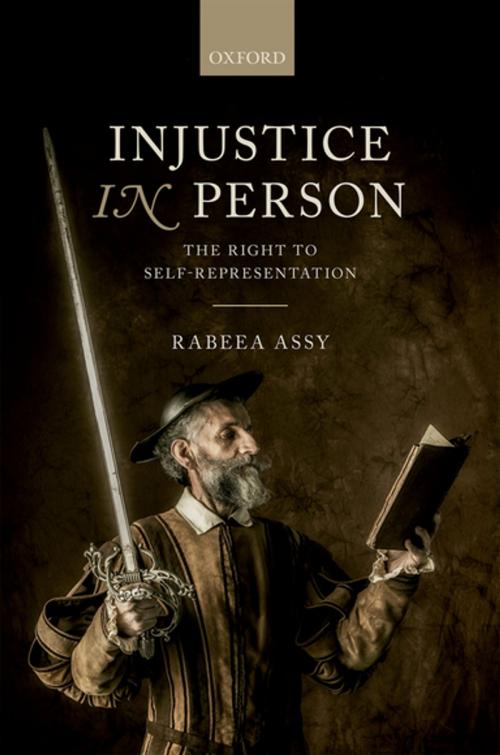 Cover of the book Injustice in Person by Rabeea Assy, OUP Oxford