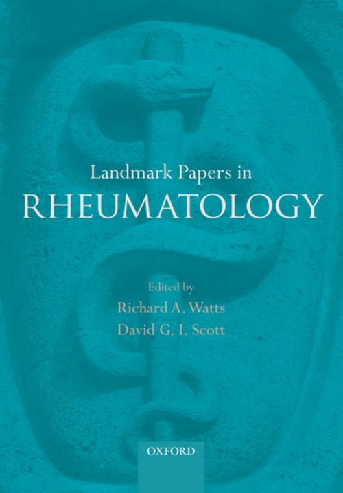 Cover of the book Landmark Papers in Rheumatology by , OUP Oxford
