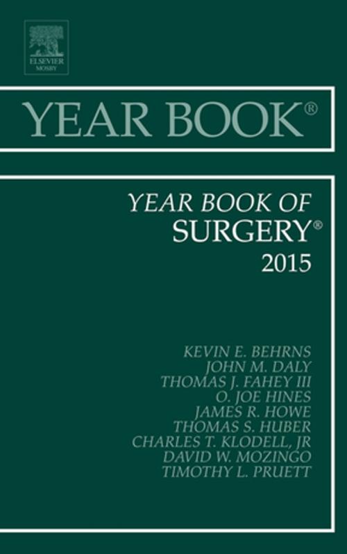 Cover of the book Year Book of Surgery E-Book by Kevin E. Behrns, MD, Elsevier Health Sciences