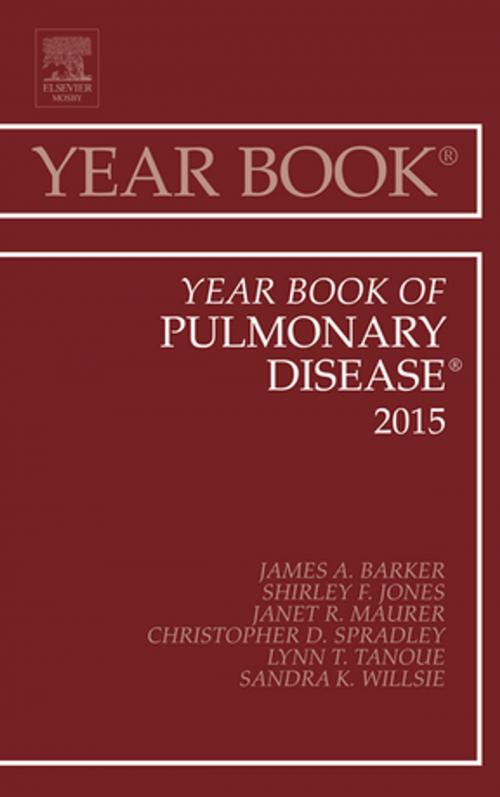 Cover of the book Year Book of Pulmonary Disease E-Book by James A Barker, Elsevier Health Sciences