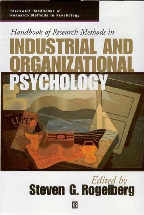 Cover of the book Handbook of Research Methods in Industrial and Organizational Psychology by , Wiley