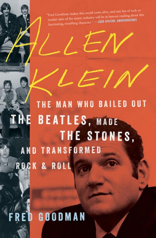 Cover of the book Allen Klein by Fred Goodman, Houghton Mifflin Harcourt