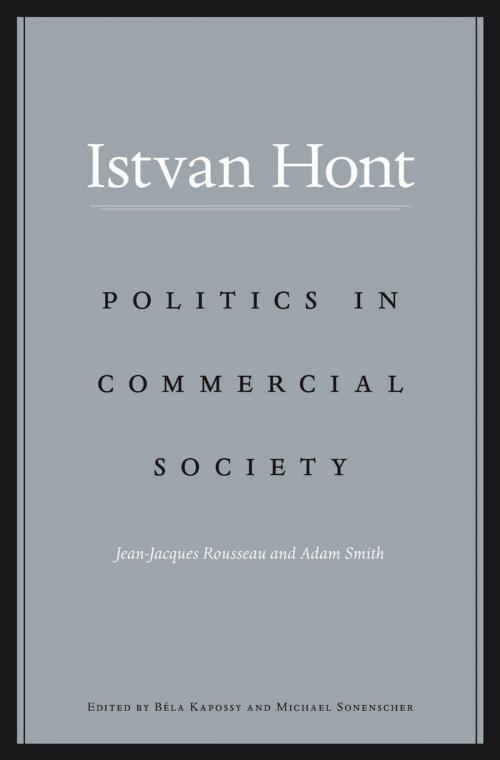 Cover of the book Politics in Commercial Society by Istvan Hont, Harvard University Press
