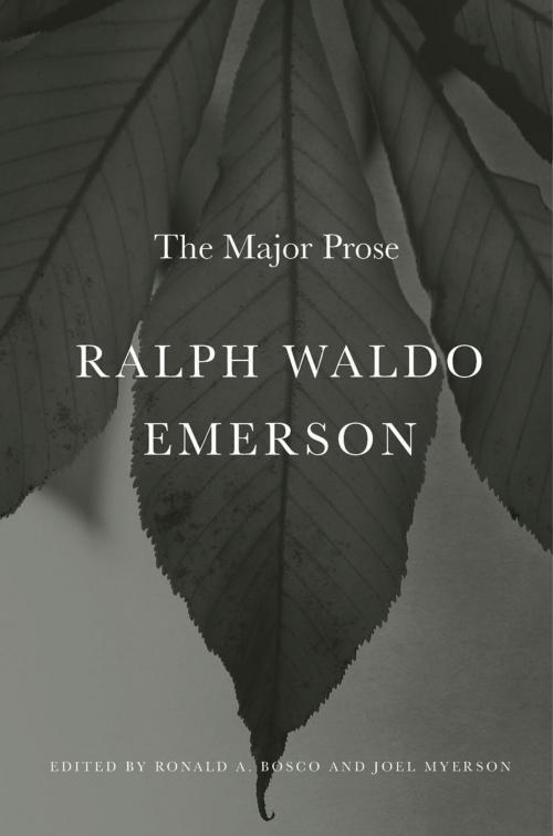 Cover of the book Ralph Waldo Emerson by Ralph Waldo Emerson, Harvard University Press