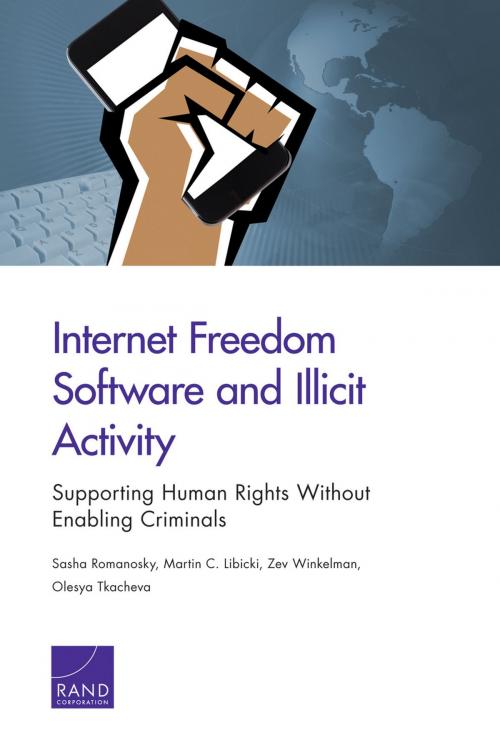 Cover of the book Internet Freedom Software and Illicit Activity by Sasha Romanosky, Martin C. Libicki, Zev Winkelman, Olesya Tkacheva, RAND Corporation