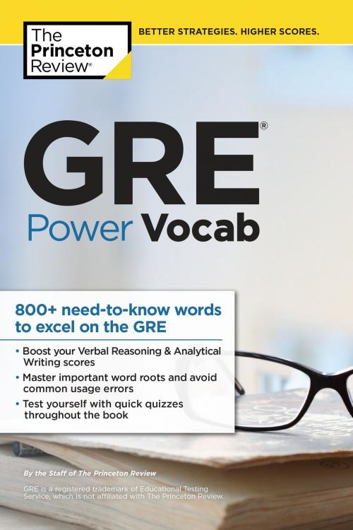 Cover of the book GRE Power Vocab by The Princeton Review, Random House Children's Books