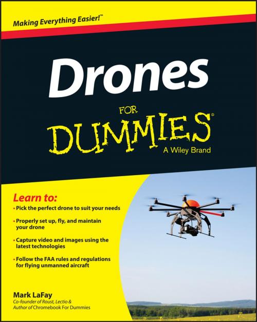 Cover of the book Drones For Dummies by Mark LaFay, Wiley