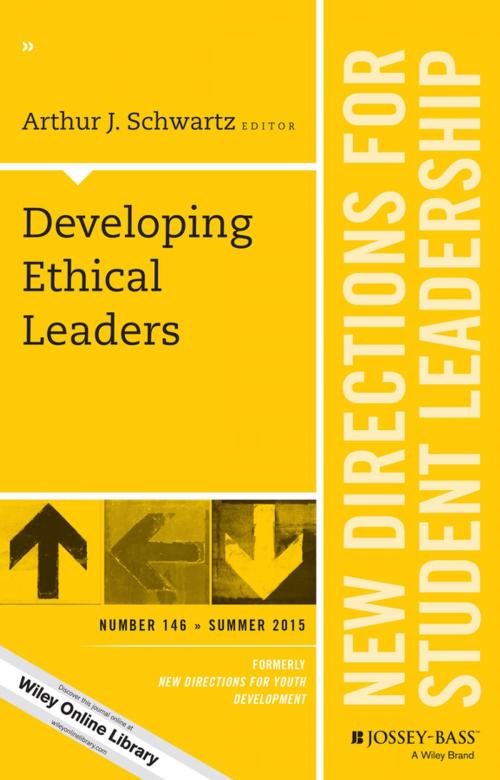Cover of the book Developing Ethical Leaders by , Wiley