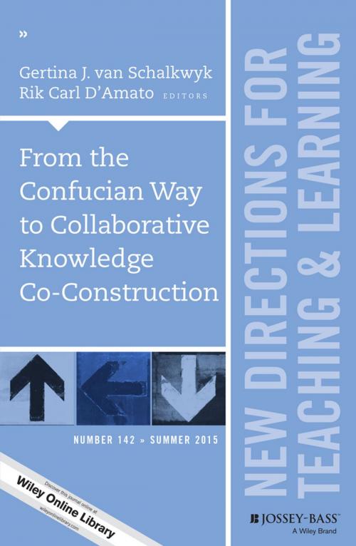 Cover of the book From the Confucian Way to Collaborative Knowledge Co-Construction by , Wiley