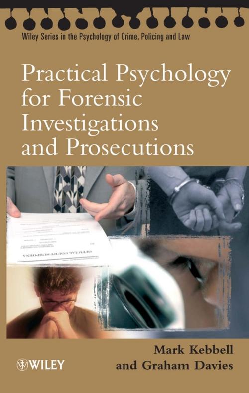 Cover of the book Practical Psychology for Forensic Investigations and Prosecutions by , Wiley