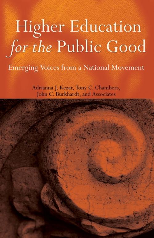 Cover of the book Higher Education for the Public Good by , Wiley